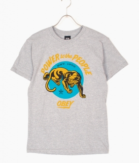 ��OBEY��POWER TO THE PEOPLE PANTHER TEE
