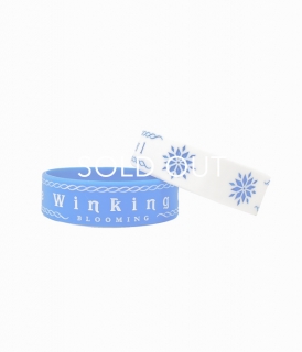 [ The Winking Owl ] BLOOMING RUBBER BRACELET