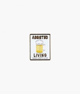 [ GOOD WORTH ] BEER PIN