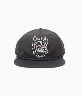 ��OBEY��LIFE IS HELL SNAPBACK