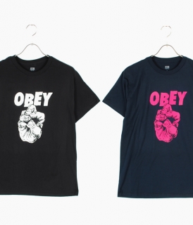 ��OBEY��HAND OF DOOM PREMIUM TEES