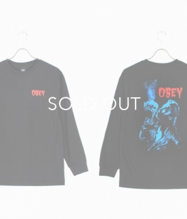 ��OBEY��GIMME DANGER BASIC L/S TEES