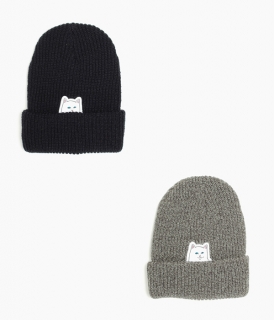 �� RIPNDIP ��LORD NERMAL RIBBED BEANIE