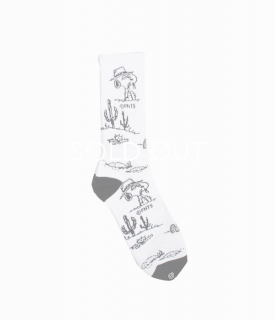 ��HUF��SPIKE NEEDLES CREW SOCK