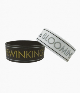 [ The Winking Owl ] STILL BLOOMING RUBBER BRACELET