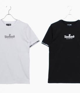 ��Deviluse��Ringer Geometry Logo T-shirts