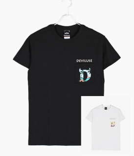 ��Deviluse��Island Nation Pocket T-shirts