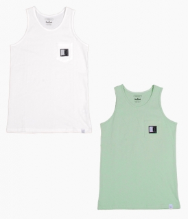 ��Deviluse��Dual nature Tank Top