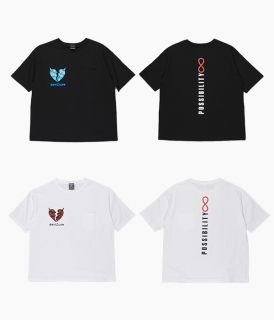 ��Deviluse��Woman Big Pocket T-shirts