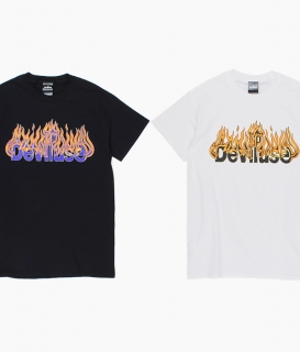 ��Deviluse��Flame Logo T-shirts