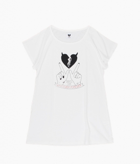 ��Deviluse��Woman WF Long T-shirts