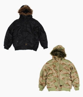 ��HUF��N2B JACKET (��С����֥�)
