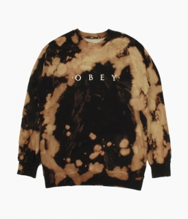 ��OBEY��Novel OBEY Crew Neck Fleece