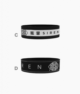 <img class='new_mark_img1' src='//img.shop-pro.jp/img/new/icons60.gif' style='border:none;display:inline;margin:0px;padding:0px;width:auto;' />[����SIREN] ���� RUBBER BRACELET