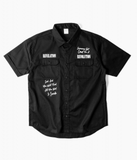 �� ͽ���� ��[ coldrain ]��REVELATION �� REVOLUTION��WORK SHIRT ��9���ܰʹ����ټ���ȯ��