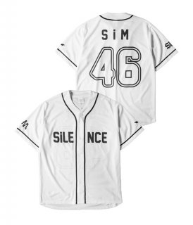  [SiM] BASEBALL SHiRT(WHITE) 