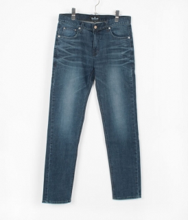 ��Deviluse��Pentagram DenimFade Skiny Pants
