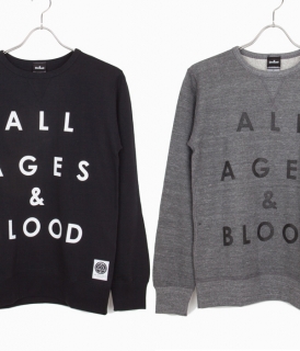 ��Deviluse��All Ages & Blood crew neck