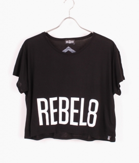 <img class='new_mark_img1' src='//img.shop-pro.jp/img/new/icons24.gif' style='border:none;display:inline;margin:0px;padding:0px;width:auto;' />�� 50%OFF! �ۡ�REBEL8��WOMENS REBEL8 CROP TEE