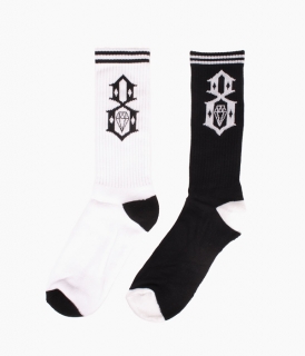 ��REBEL8��LOGO SOCKS