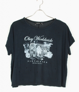 <img class='new_mark_img1' src='//img.shop-pro.jp/img/new/icons24.gif' style='border:none;display:inline;margin:0px;padding:0px;width:auto;' />�� 40%OFF! �ۡ�OBEY��PROPAGANDA AVE CASTRO TEES