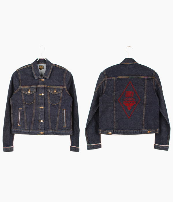  �� 20%OFF! �ۡ�OBEY��LOTUS SELVEDGE DENIM JACKET