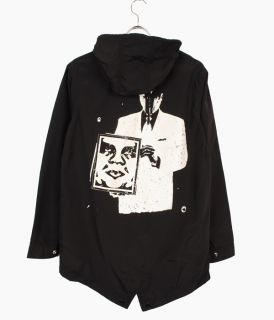 ��OBEY��TRANSPONDER GRAPHIC JACKET