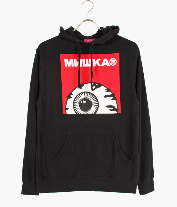  �� 40%OFF! �ۡ�MISHKA��KEEP WATCH BOX LOGO PULLOVER HOODIE