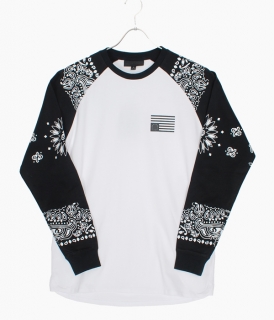 <img class='new_mark_img1' src='//img.shop-pro.jp/img/new/icons24.gif' style='border:none;display:inline;margin:0px;padding:0px;width:auto;' />�� 40%OFF! �ۡ� BLACK SCALE ��STINGRAY �� LONGSLEEVE  T-SHIRT 